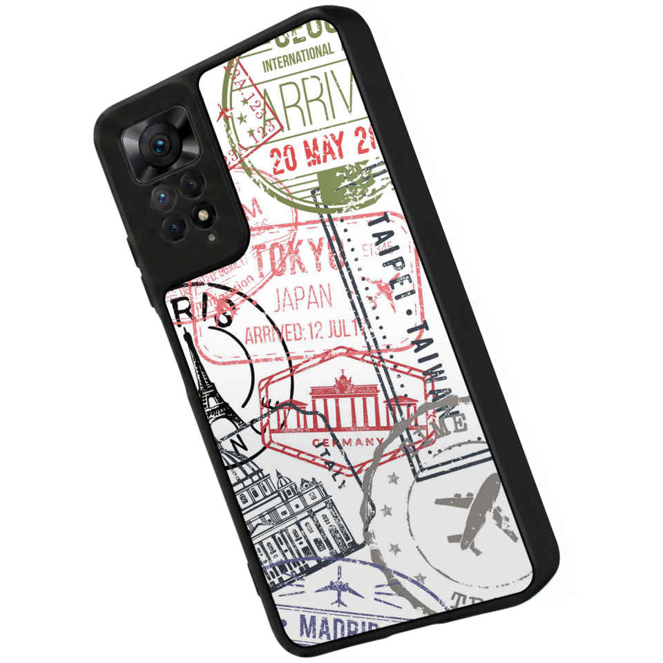 Xiaomi Redmi Note 12 Pro Uyumlu Poster Tasarımlı Glossy Premium Kılıf