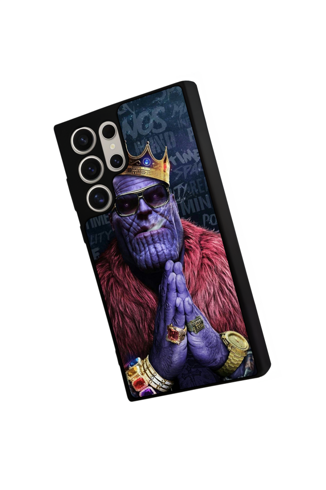 Samsung Galaxy S24 Ultra Uyumlu Thanos Tasarımlı Glossy Premium Kılıf