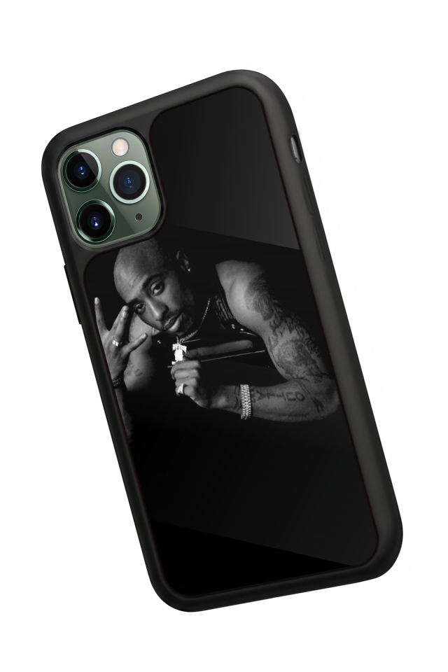 iPhone 11 Pro Uyumlu Tupac Tasarımlı Glossy Premium Kılıf