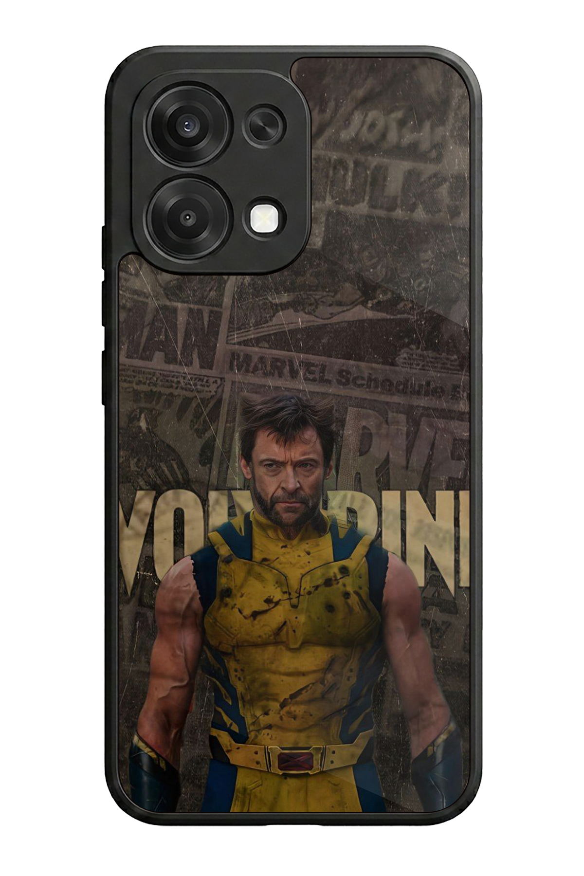 Oppo A6 Pro Uyumlu Wolverine Tasarımlı Glossy Premium Kılıf