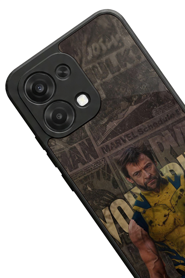 Oppo A6 Pro Uyumlu Wolverine Tasarımlı Glossy Premium Kılıf