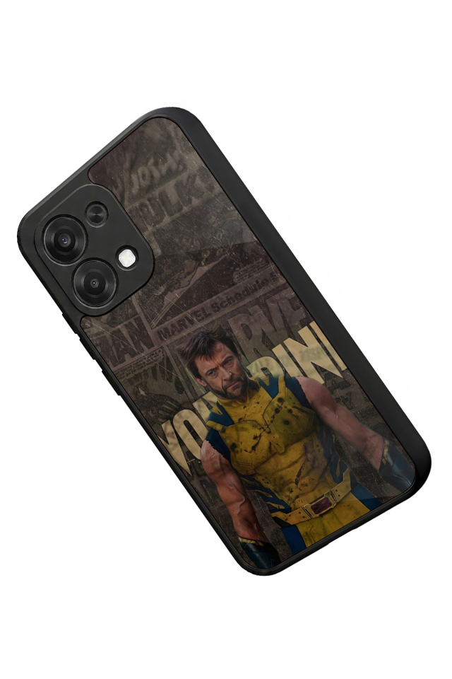 Oppo A6 Pro Uyumlu Wolverine Tasarımlı Glossy Premium Kılıf