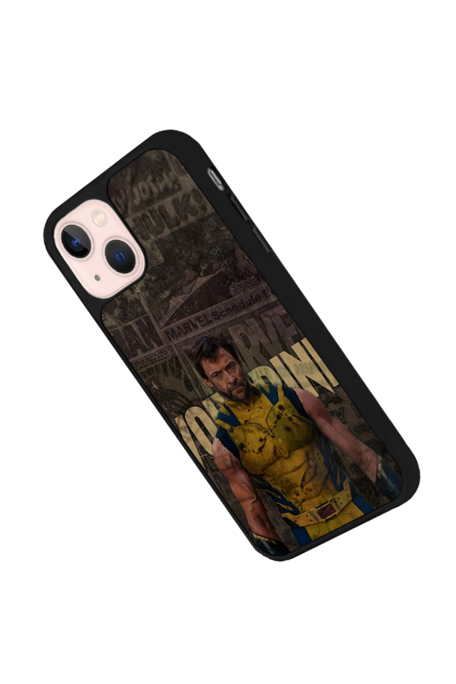 iPhone 13 Mini Uyumlu Wolverine Tasarımlı Glossy Premium Kılıf