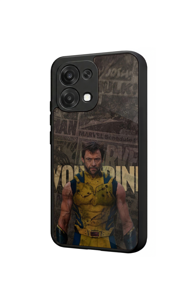 Oppo A6 Pro Uyumlu Wolverine Tasarımlı Glossy Premium Kılıf