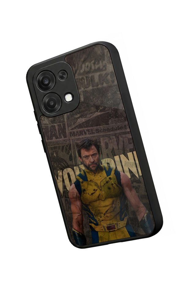 Oppo A6 Pro Uyumlu Wolverine Tasarımlı Glossy Premium Kılıf