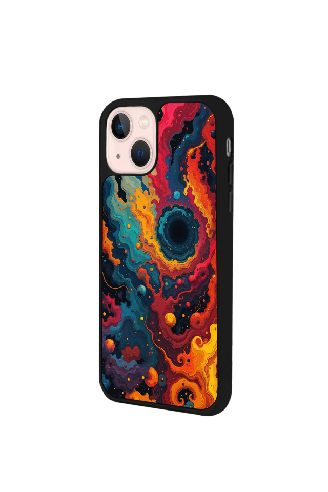 iPhone 14 Plus Uyumlu Abstract Tasarımlı Glossy Premium Kılıf