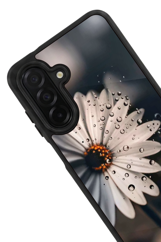 Samsung Galaxy A36 Uyumlu Cicek Tasarımlı Glossy Premium Kılıf