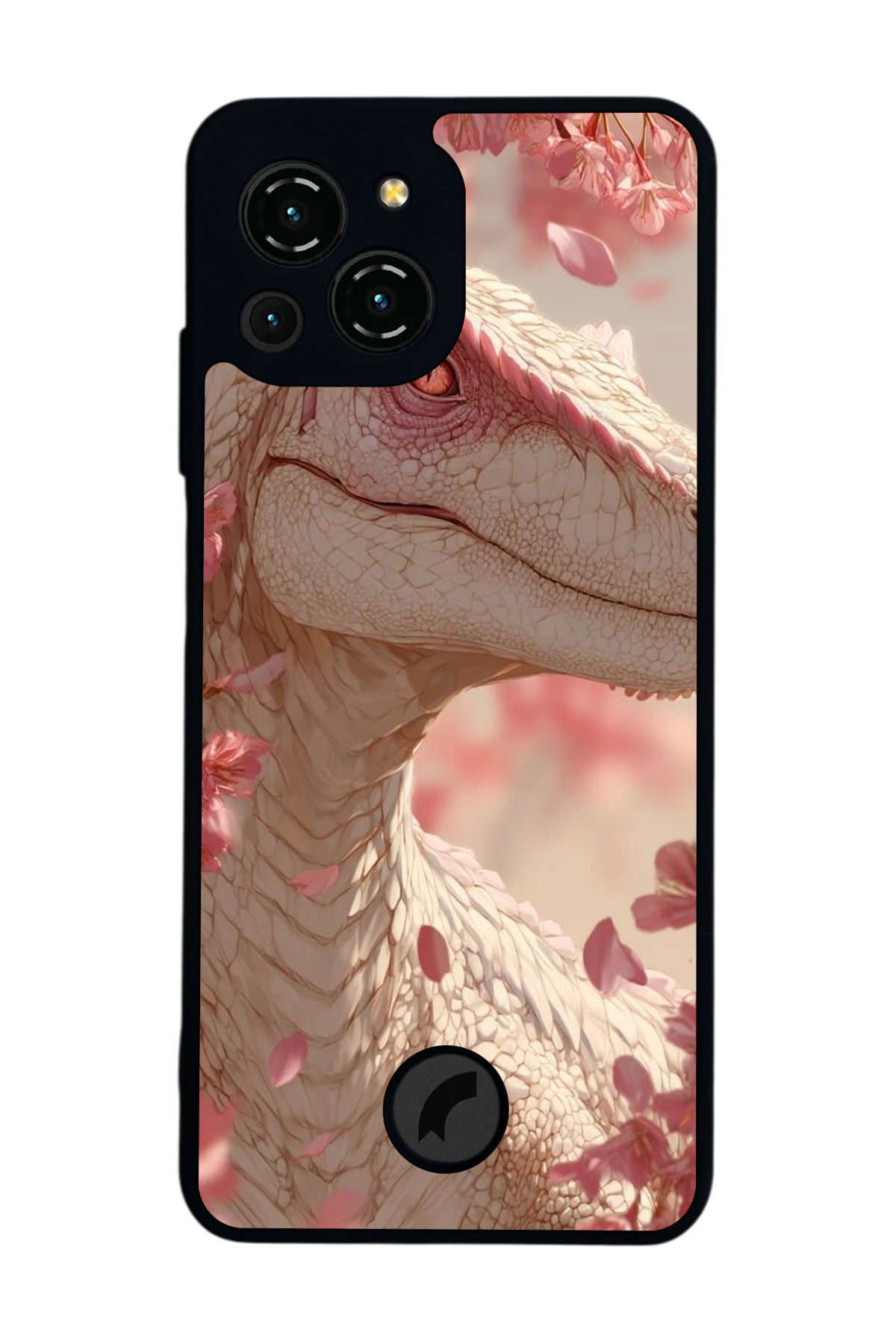 Reeder S23 Pro Max Uyumlu Dinazor Tasarımlı Glossy Premium Kılıf