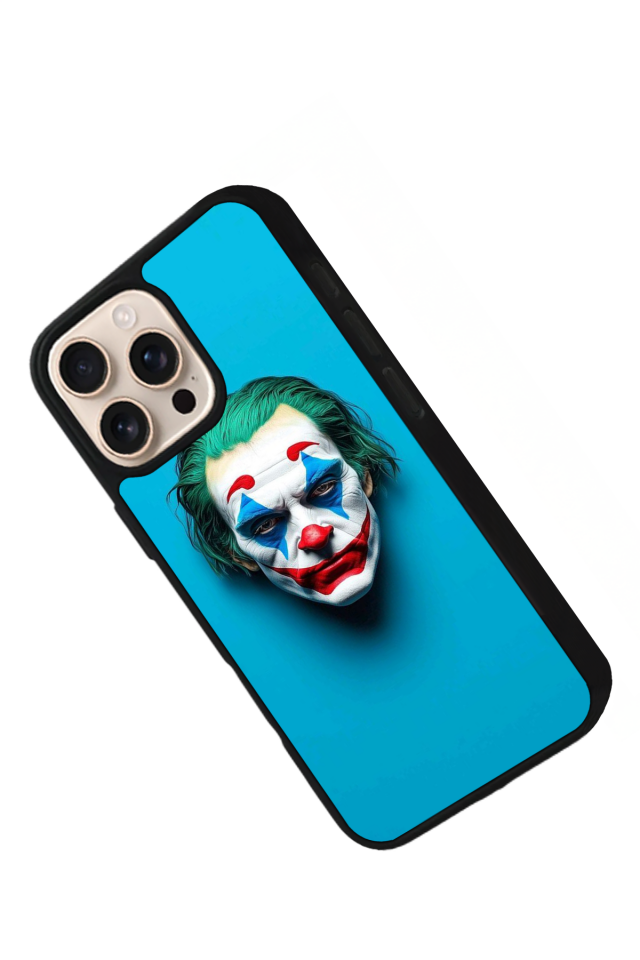iPhone 14 Pro Max Uyumlu Joker Tasarımlı Glossy Premium Kılıf