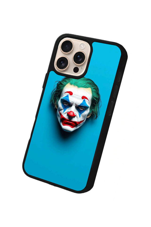 iPhone 14 Pro Max Uyumlu Joker Tasarımlı Glossy Premium Kılıf