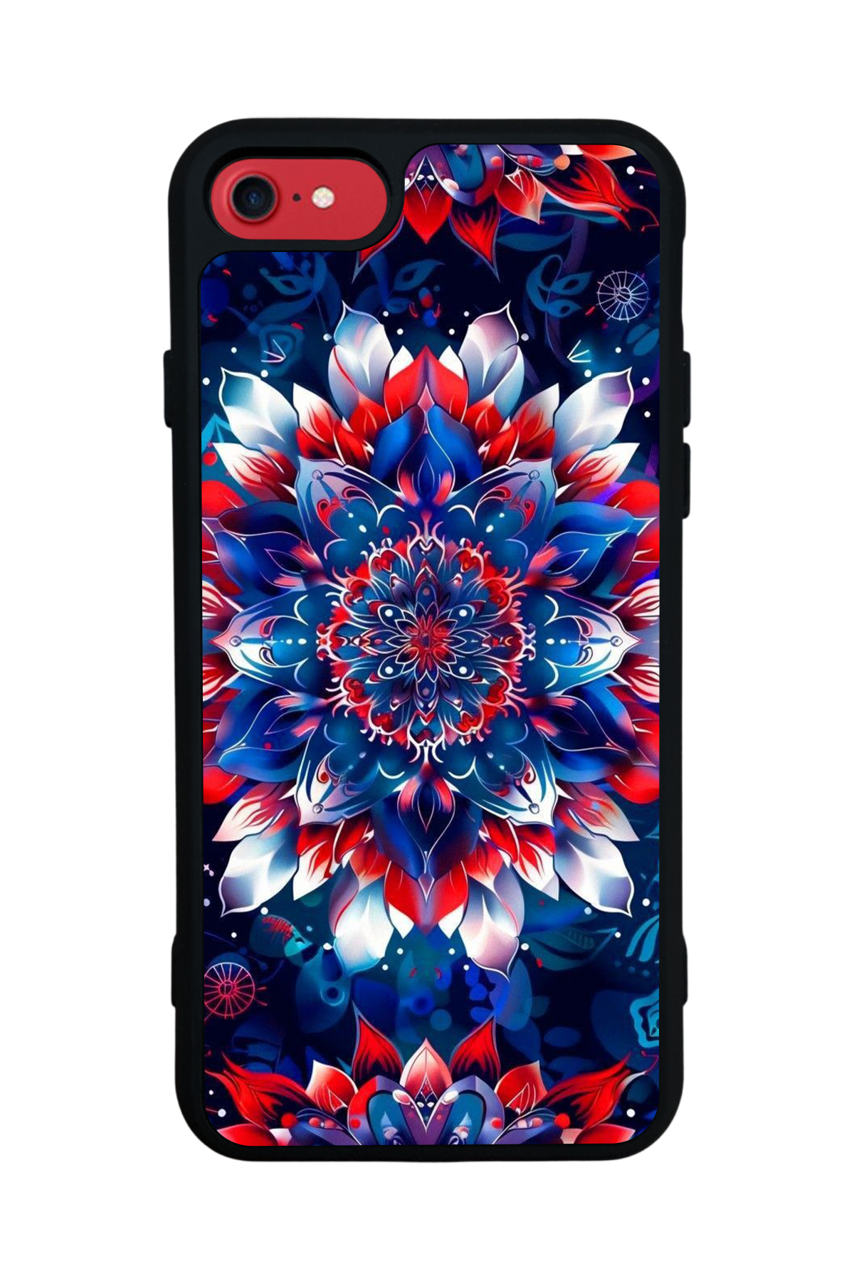 iPhone 7 Uyumlu Mandala Tasarımlı Glossy Premium Kılıf