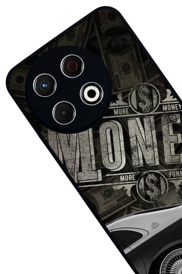 Tecno Spark 30 Pro Uyumlu Money Para Tasarımlı Glossy Premium Kılıf