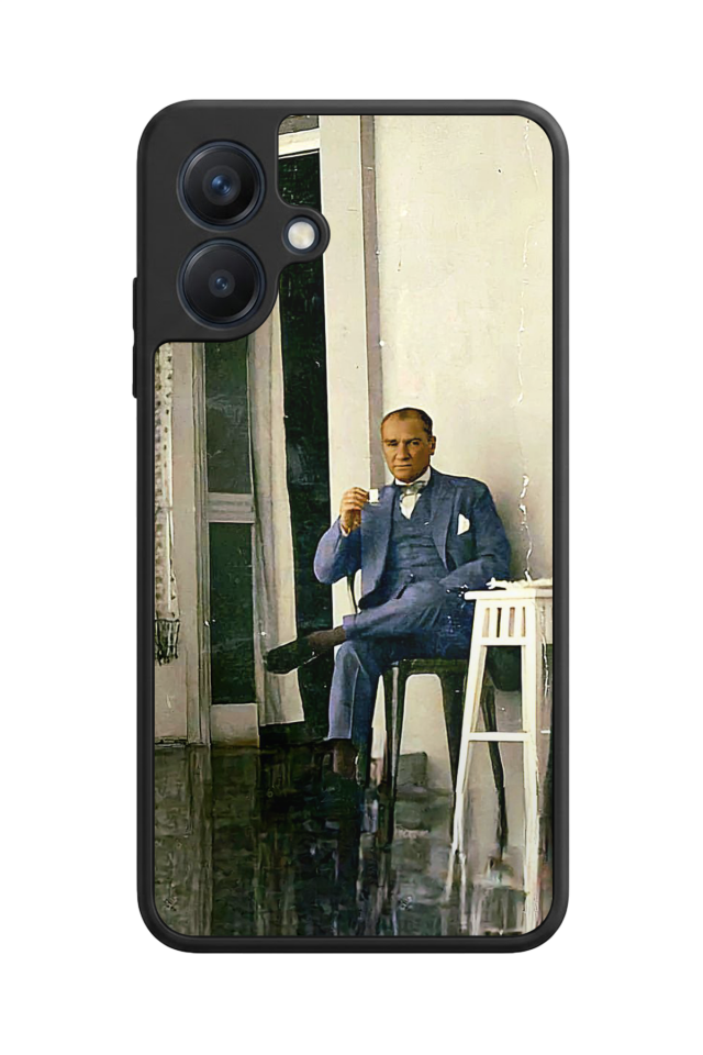 Samsung Galaxy A07 Uyumlu Mustafa Kemal Ataturk Tasarımlı Glossy Premium Kılıf