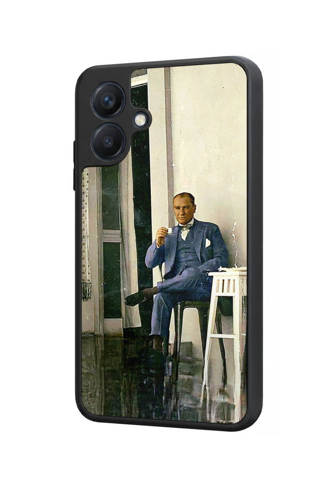 Samsung Galaxy A07 Uyumlu Mustafa Kemal Ataturk Tasarımlı Glossy Premium Kılıf