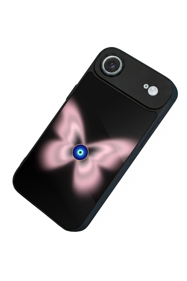 iPhone 17 Air Uyumlu Nazar Tasarımlı Glossy Premium Kılıf