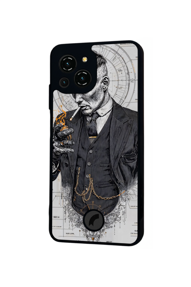 Reeder S23 Pro Max Uyumlu Peaky Blinders Tasarımlı Glossy Premium Kılıf