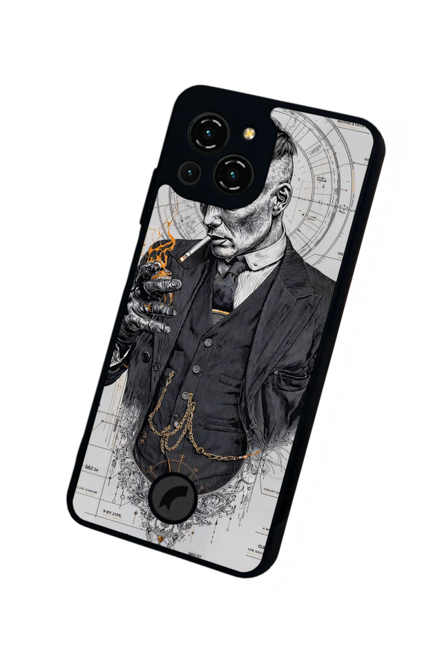 Reeder S23 Pro Max Uyumlu Peaky Blinders Tasarımlı Glossy Premium Kılıf