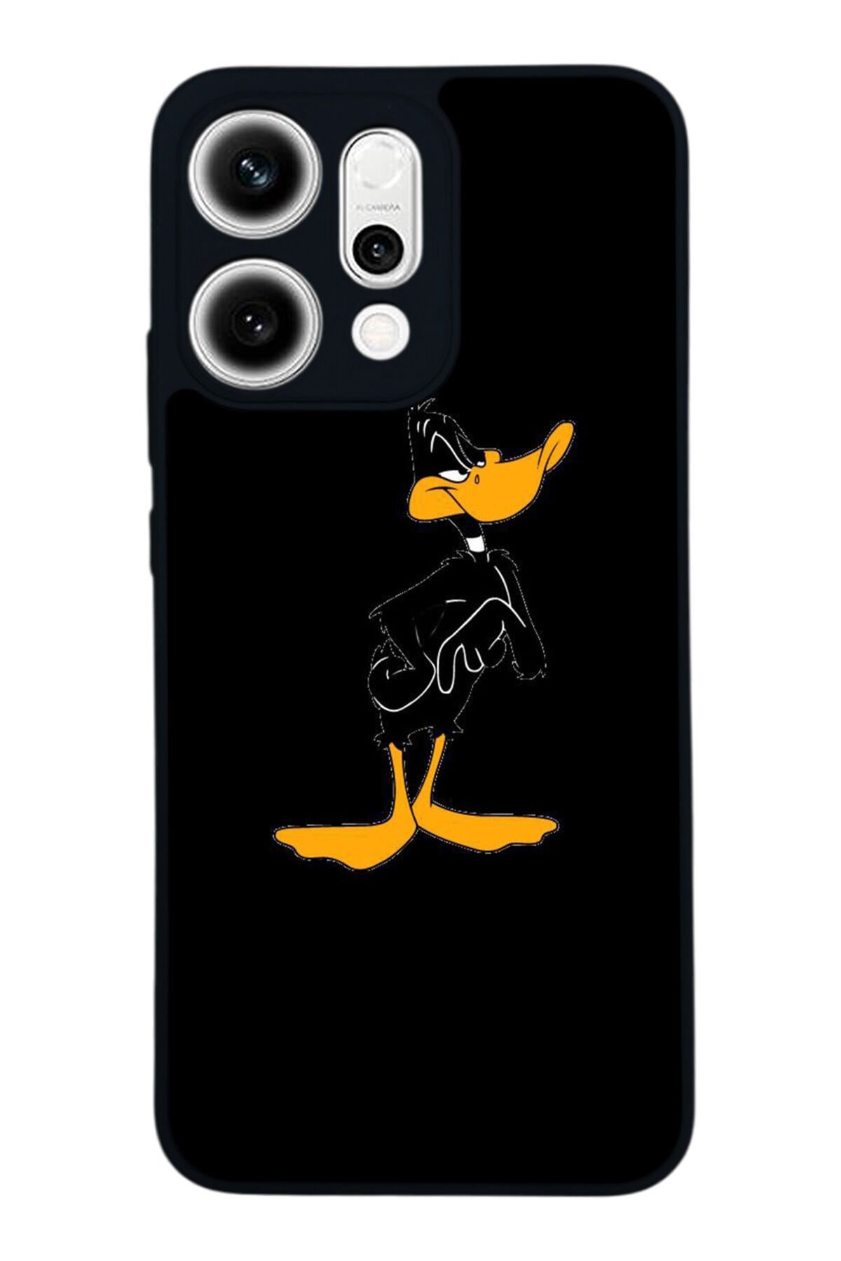 Oppo Reno 14 Uyumlu Daffy duck Tasarımlı Glossy Premium Kılıf