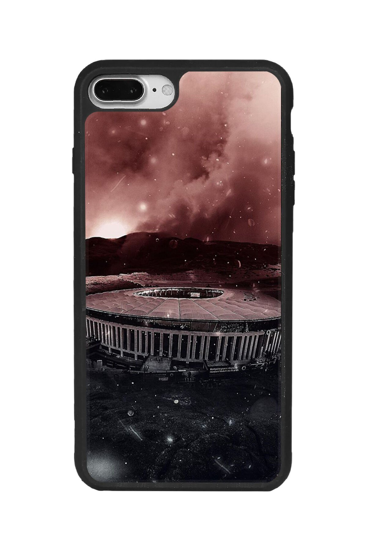 Apple iPhone 7 Plus Siyah Silikon Kılıf Çiziklere ve Darbelere Karşı Koruma