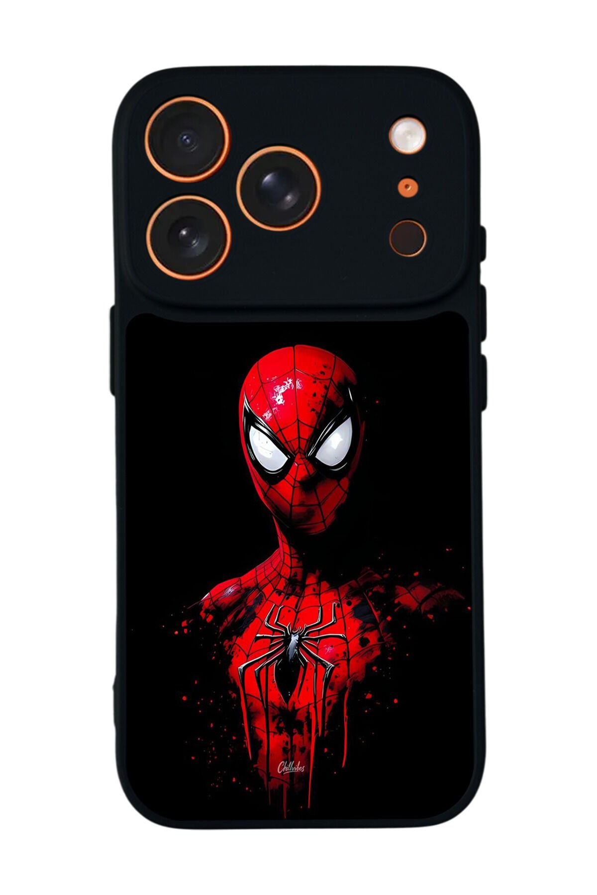 iPhone 17 Pro Max Uyumlu Spider Man ( Örümcek Adam ) Tasarımlı Glossy Premium Kılıf