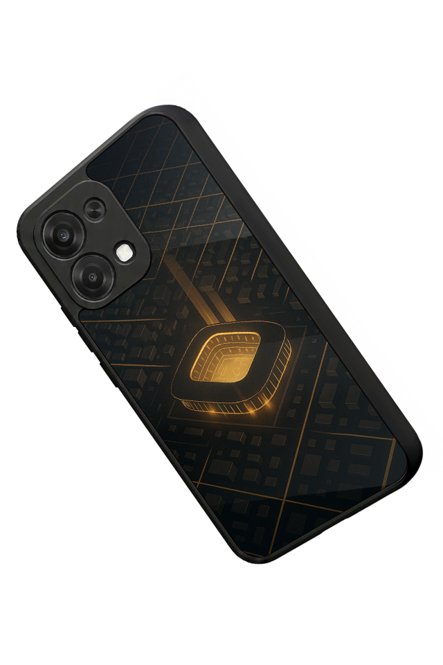 Oppo A6 Pro Uyumlu Aslan Tasarımlı Glossy Premium Kılıf