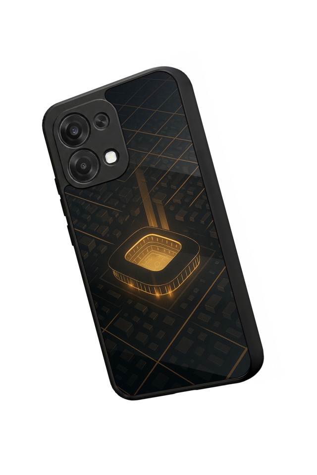 Oppo A6 Pro Uyumlu Aslan Tasarımlı Glossy Premium Kılıf