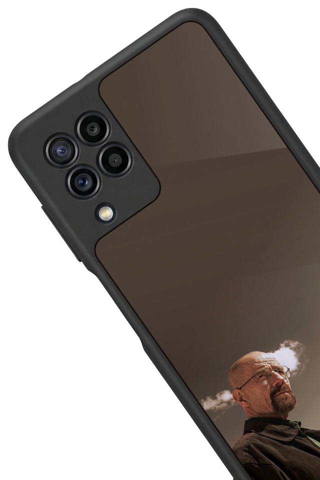 Samsung Galaxy M22 Uyumlu BreakingBad Tasarımlı Glossy Premium Kılıf