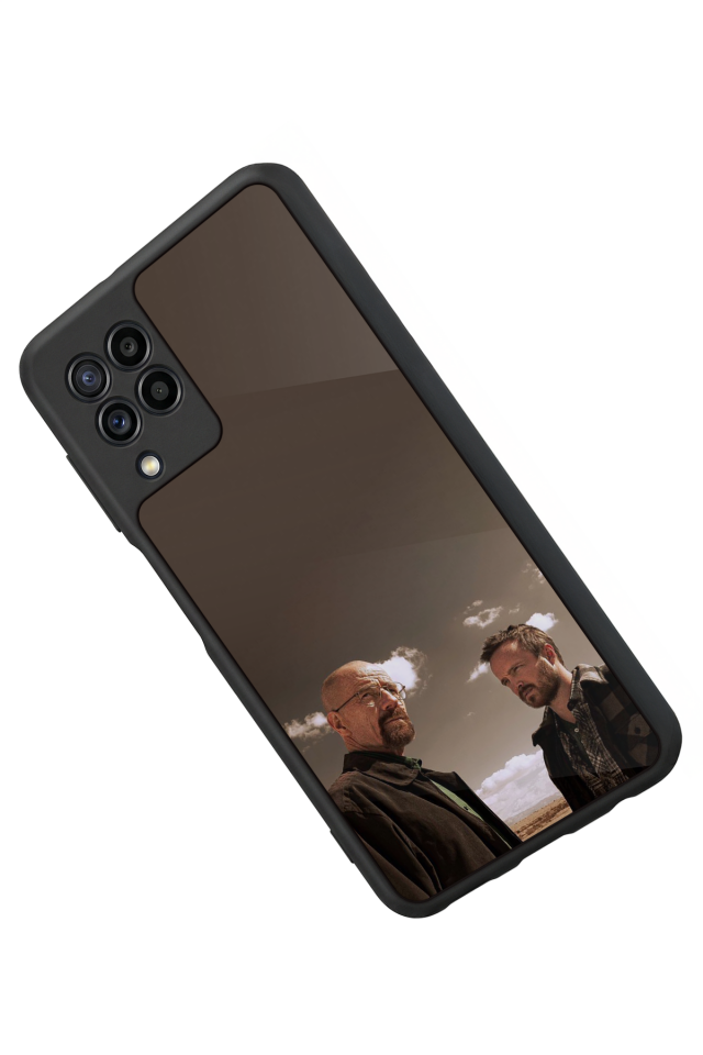 Samsung Galaxy M22 Uyumlu BreakingBad Tasarımlı Glossy Premium Kılıf