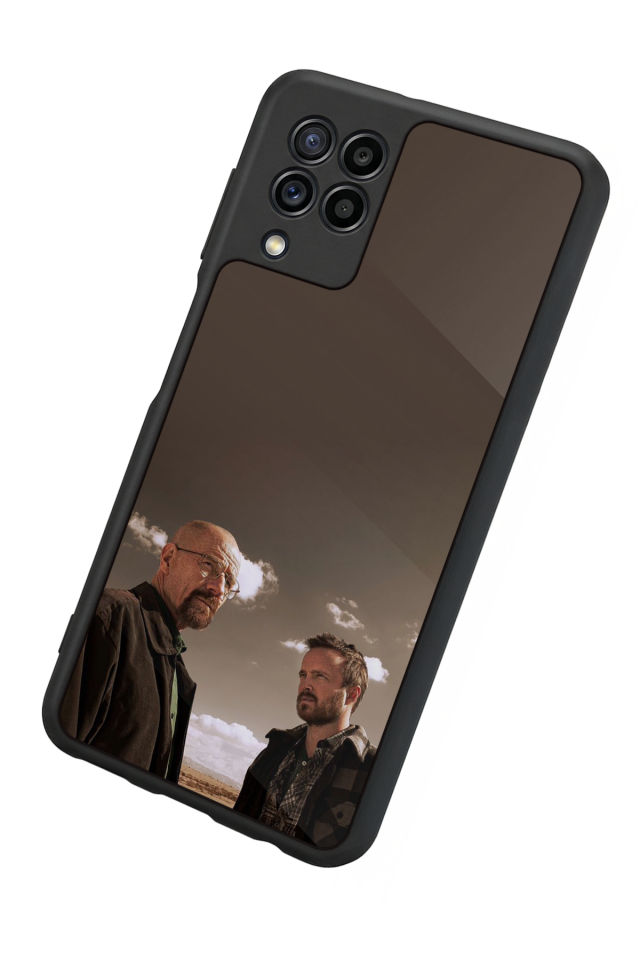 Samsung Galaxy M22 Uyumlu BreakingBad Tasarımlı Glossy Premium Kılıf