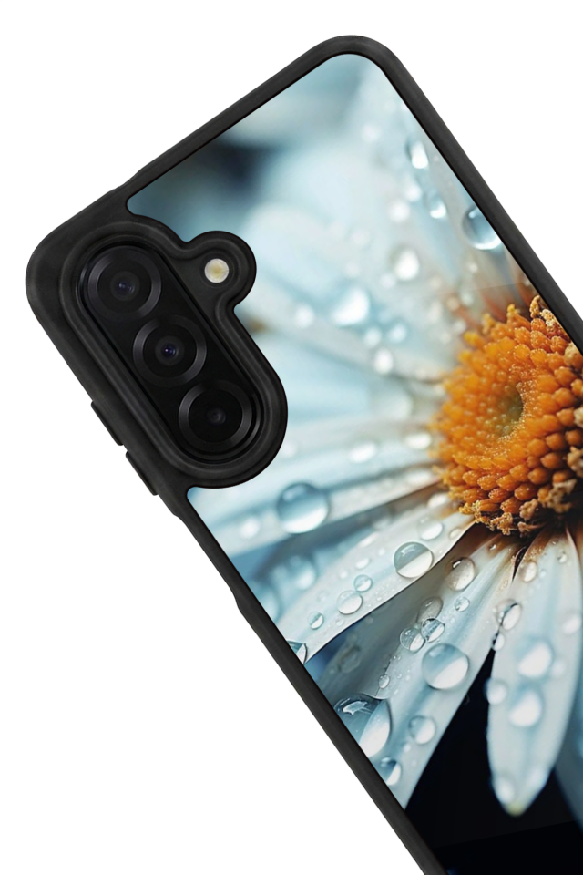 Samsung Galaxy A36 Uyumlu Cicek Tasarımlı Glossy Premium Kılıf