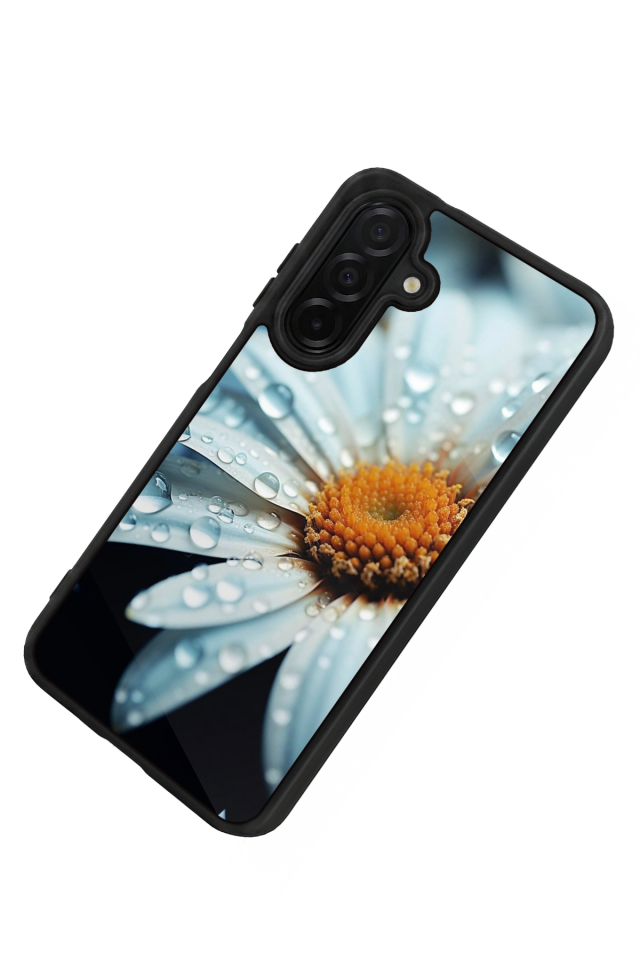 Samsung Galaxy A36 Uyumlu Cicek Tasarımlı Glossy Premium Kılıf