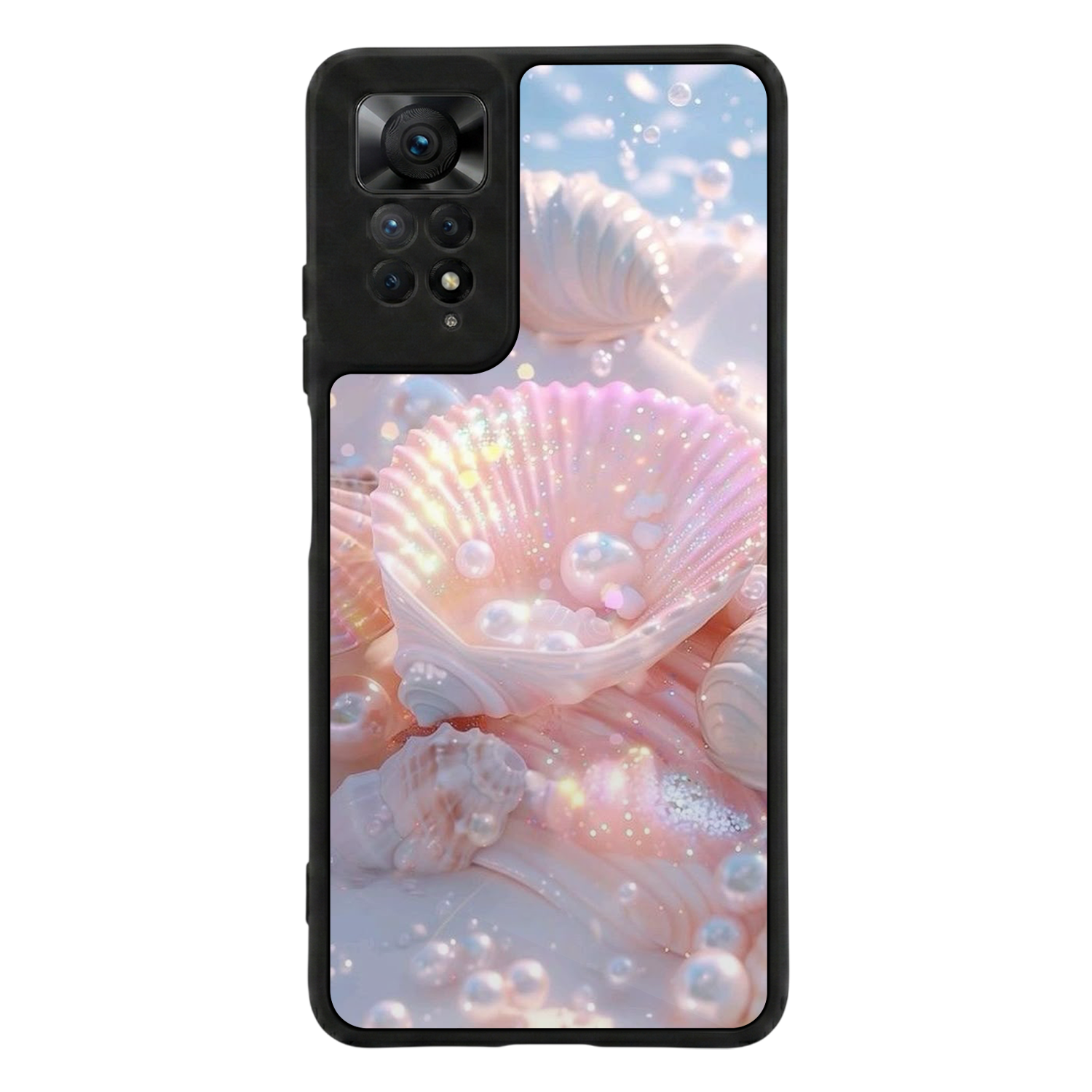 Xiaomi Redmi Note 12 Pro Uyumlu  İnci Tasarımlı Glossy Premium Kılıf