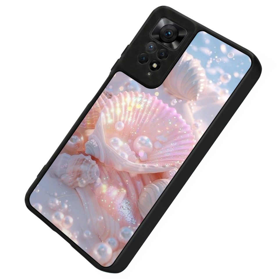 Xiaomi Redmi Note 12 Pro Uyumlu  İnci Tasarımlı Glossy Premium Kılıf