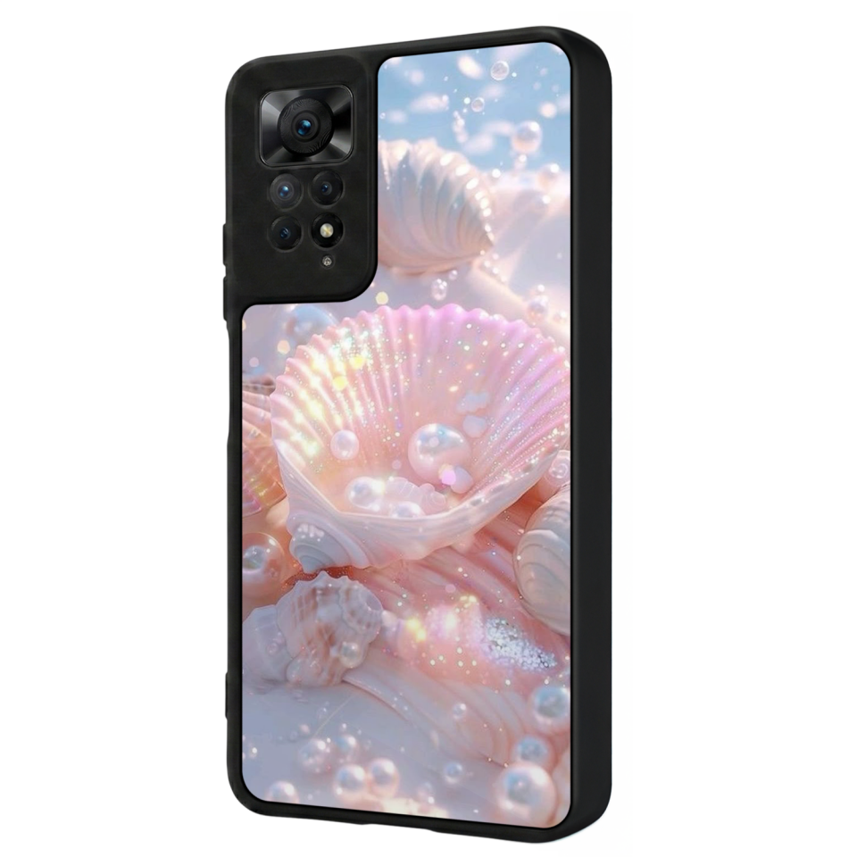 Xiaomi Redmi Note 12 Pro Uyumlu  İnci Tasarımlı Glossy Premium Kılıf