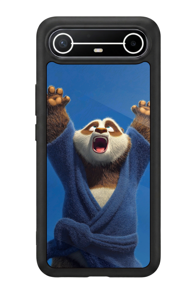 Tecno Spark Slim 5G Uyumlu Kung Fu Panda Tasarımlı Glossy Premium Kılıf
