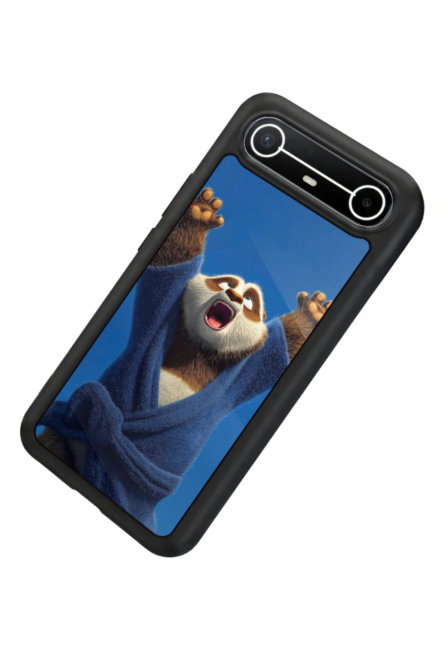 Tecno Spark Slim 5G Uyumlu Kung Fu Panda Tasarımlı Glossy Premium Kılıf