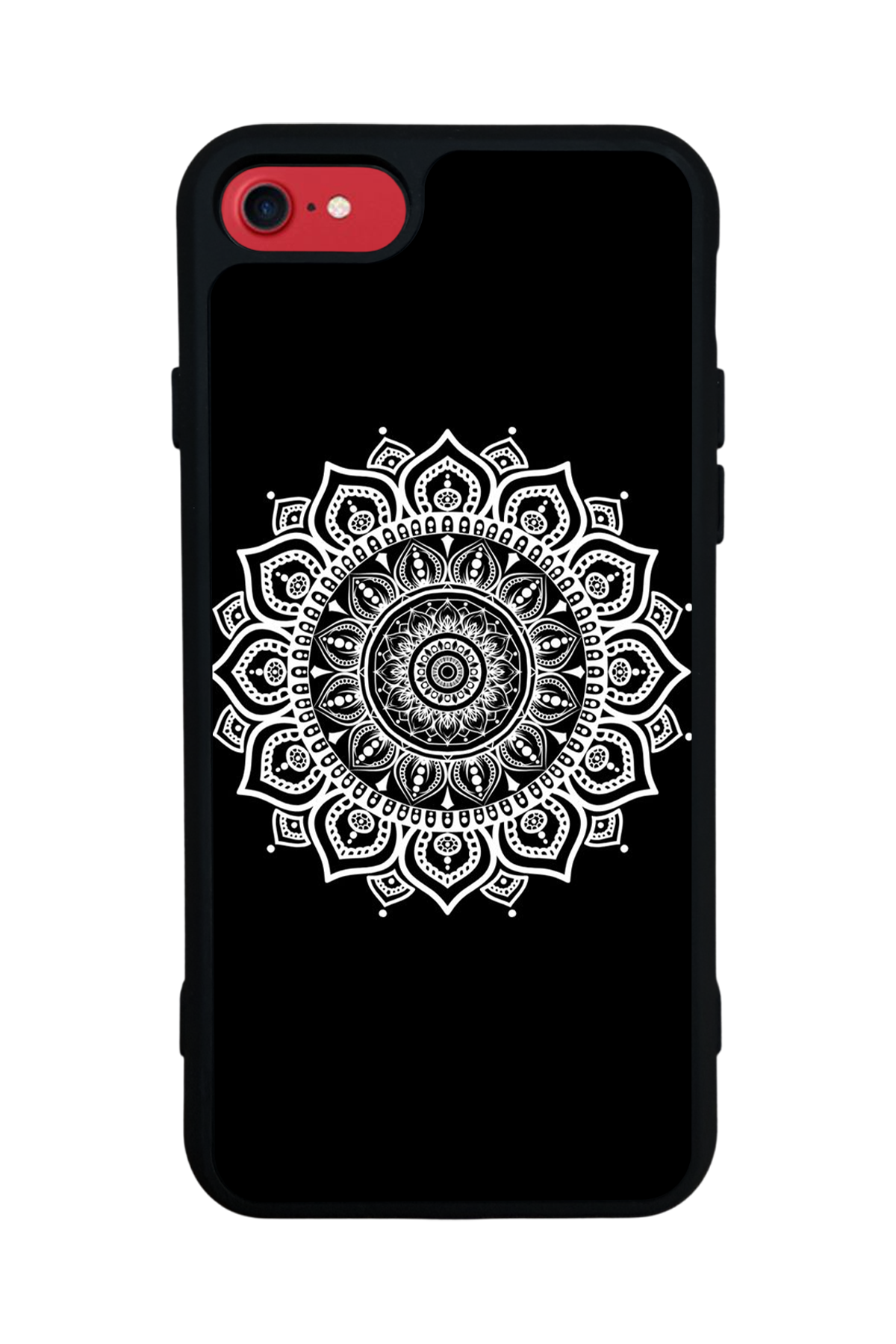 iPhone 7 Uyumlu Mandala Tasarımlı Glossy Premium Kılıf