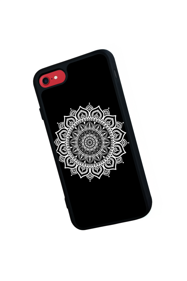 iPhone 7 Uyumlu Mandala Tasarımlı Glossy Premium Kılıf