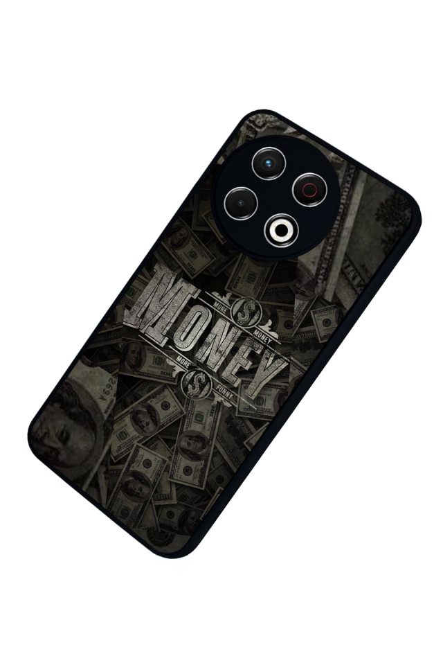 Tecno Spark 30 Pro Uyumlu Money Para Tasarımlı Glossy Premium Kılıf