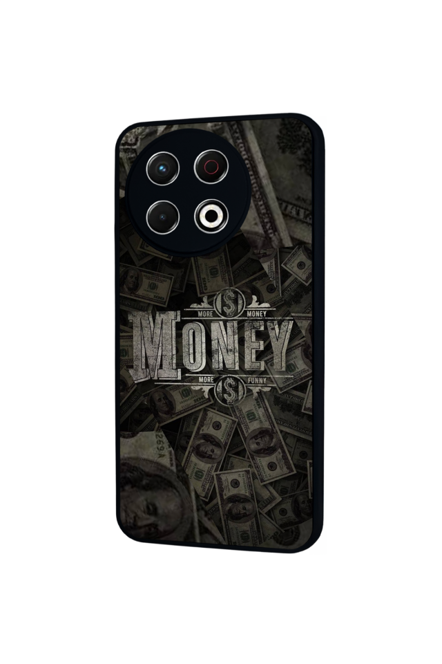 Tecno Spark 30 Pro Uyumlu Money Para Tasarımlı Glossy Premium Kılıf