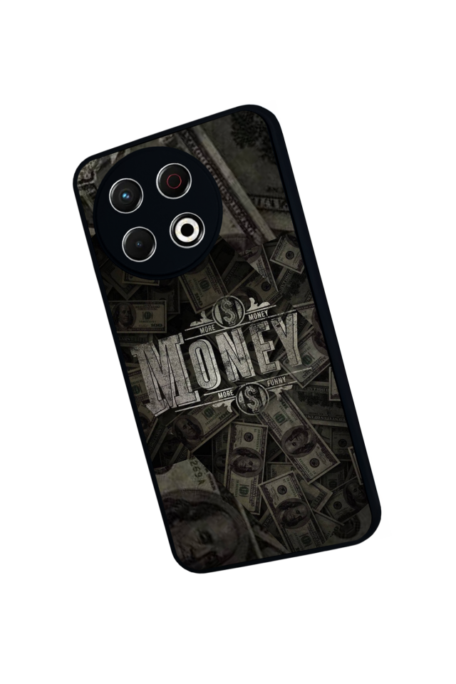 Tecno Spark 30 Pro Uyumlu Money Para Tasarımlı Glossy Premium Kılıf