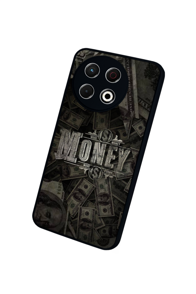 Tecno Spark 30 Pro Uyumlu Money Para Tasarımlı Glossy Premium Kılıf
