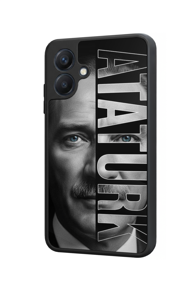Samsung Galaxy A07 Uyumlu Mustafa Kemal Ataturk Tasarımlı Glossy Premium Kılıf