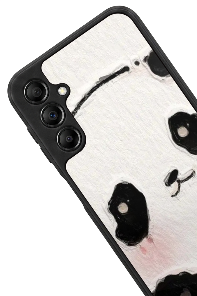 Samsung Galaxy A14 Uyumlu Panda Tasarımlı Glossy Premium Kılıf