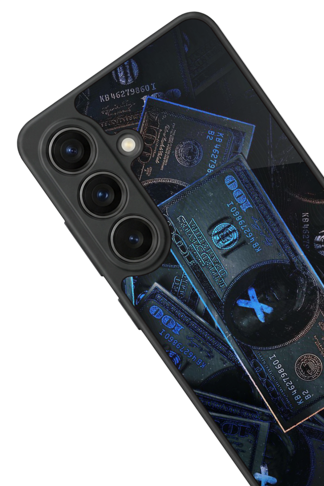 Samsung Galaxy S26 Uyumlu Para Tasarımlı Glossy Premium Kılıf
