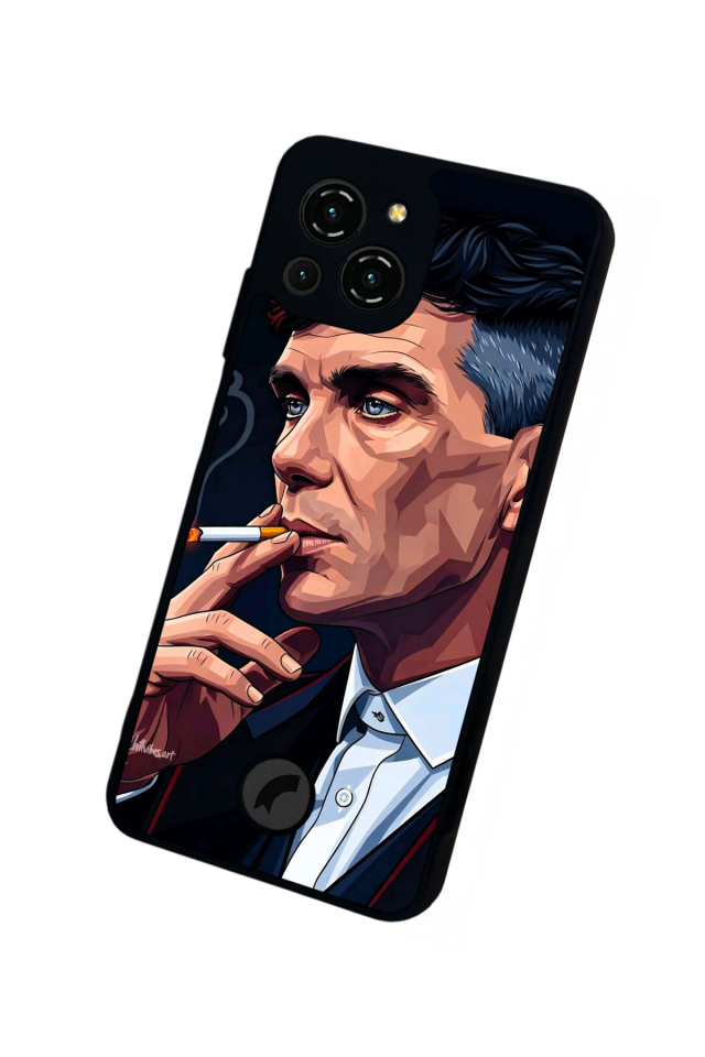 Reeder S23 Pro Max Uyumlu Peaky Blinders Tasarımlı Glossy Premium Kılıf