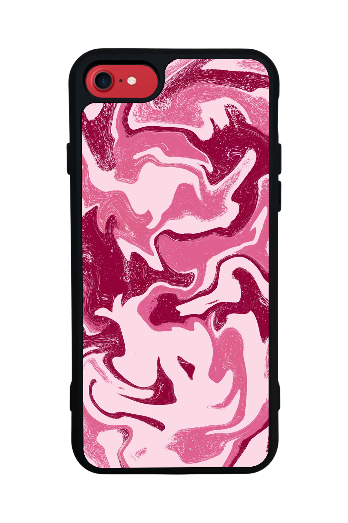 iPhone 8 Uyumlu Soft Degrade Tasarımlı Glossy Premium Kılıf