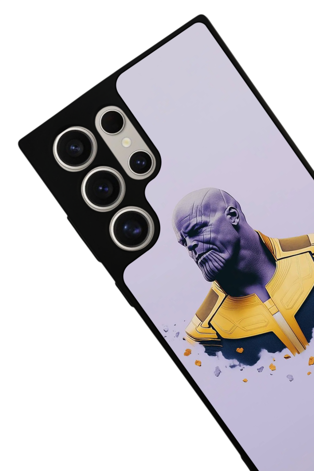 Samsung Galaxy S24 Ultra Uyumlu Thanos Tasarımlı Glossy Premium Kılıf