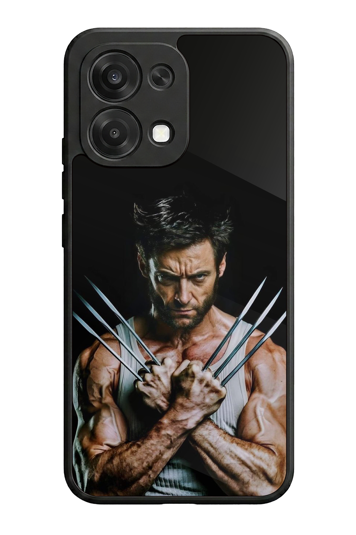 Oppo A6 Pro Uyumlu Wolverine Tasarımlı Glossy Premium Kılıf