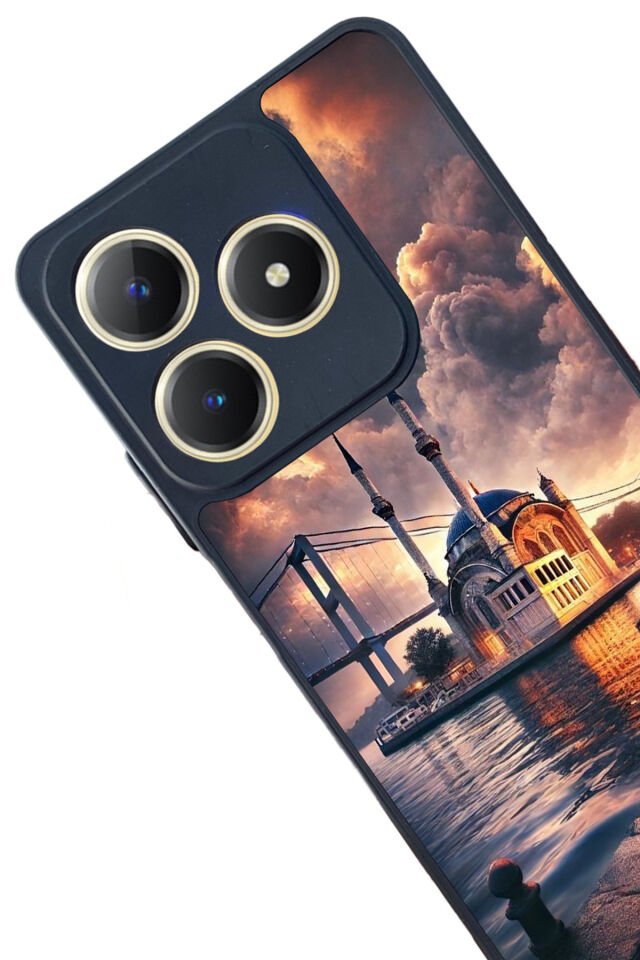 Realme C63 Mat Uyumlu Siyah Kılıf – Yumuşak Silikon, Koruyucu, Şok Emici Kapak